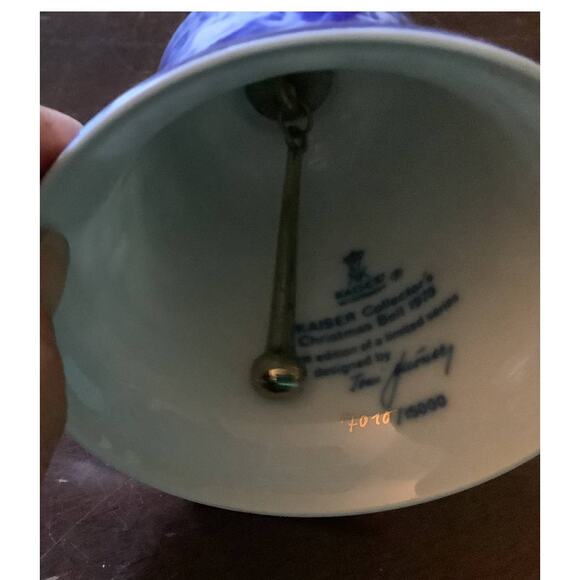 Kaiser Collector's Christmas Bell 1978 First Edition Limited Series #4788/15000 - Picture 2 of 2